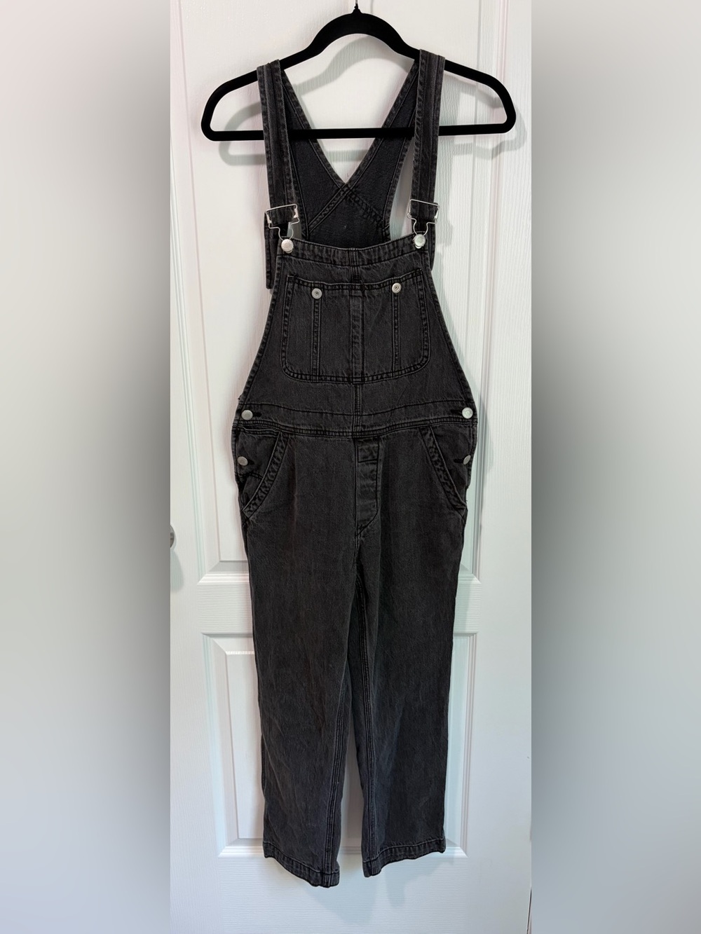 We The Free Overalls In Distressed Mineral Black